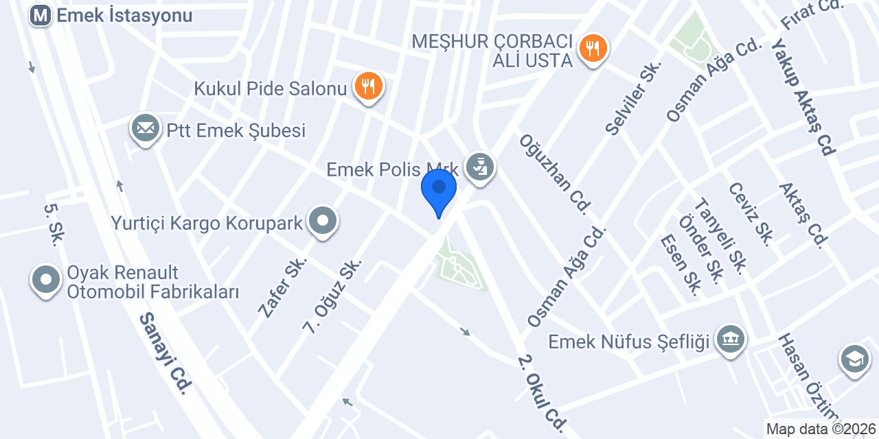 Florya Kuaför konumu