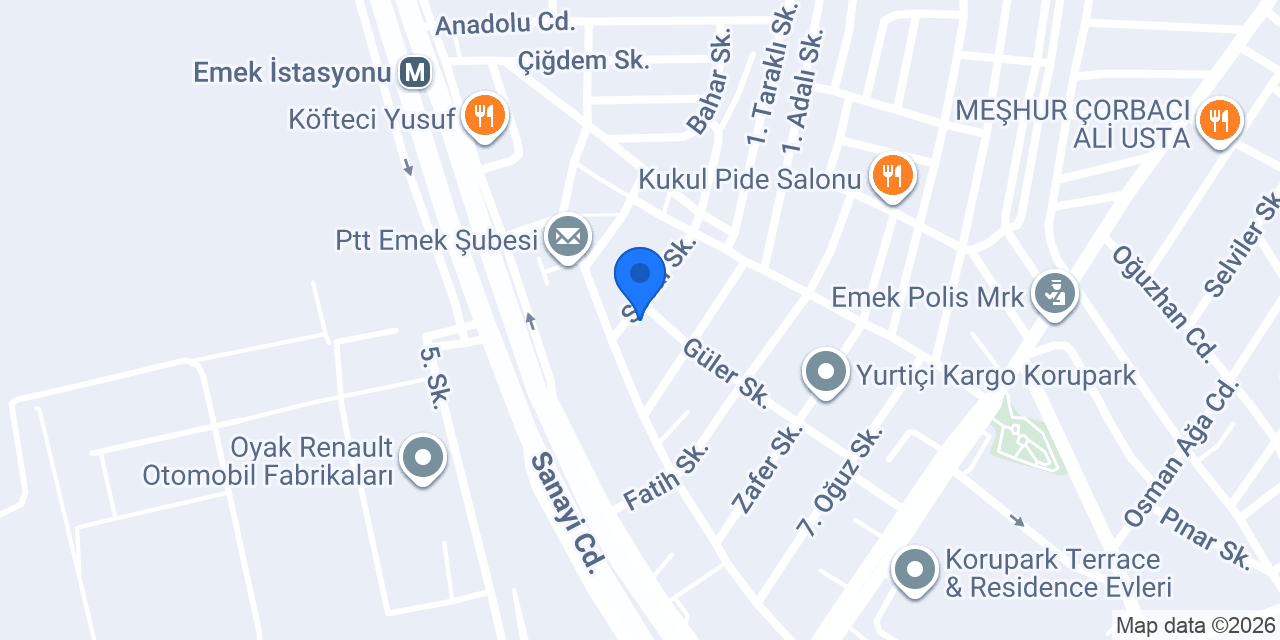 Cadde Cafe konumu