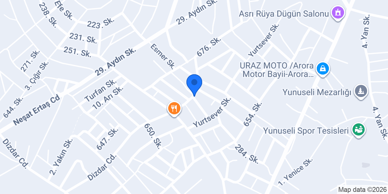BERAT YAPI konumu