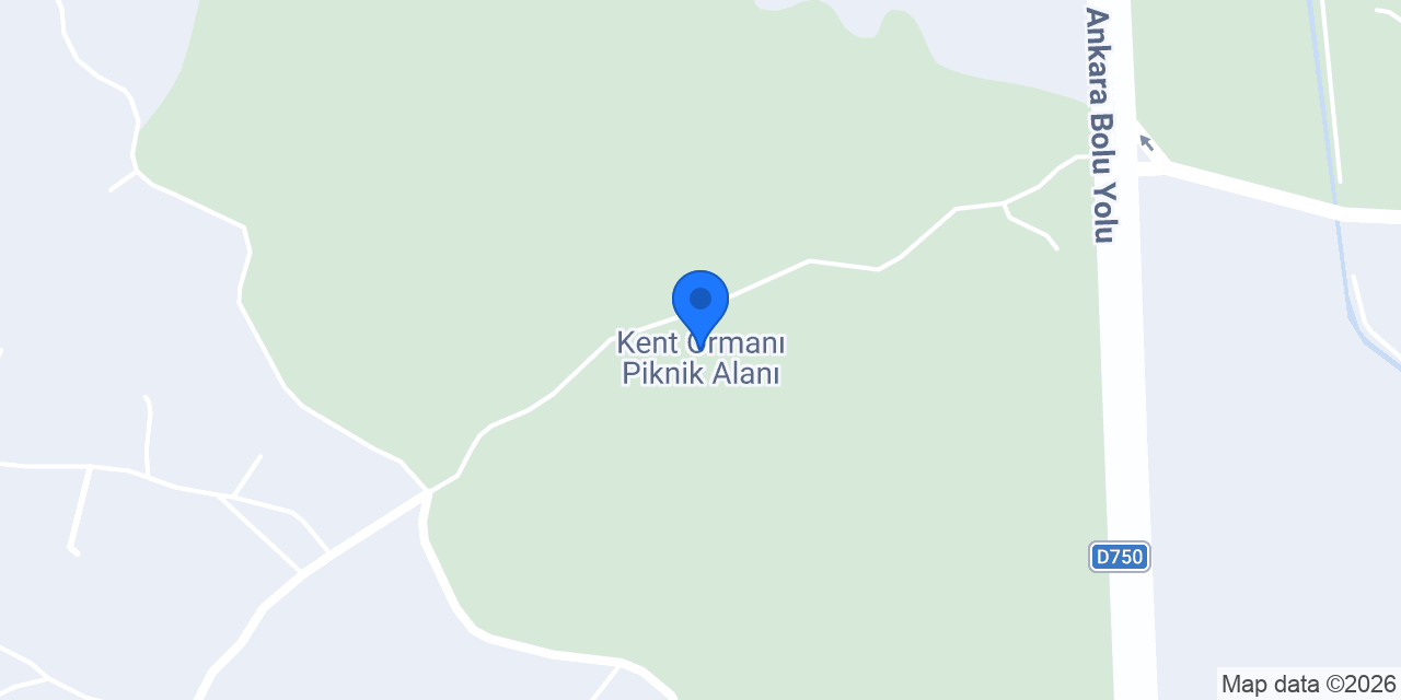 Kent Ormanı Piknik Alanı konumu