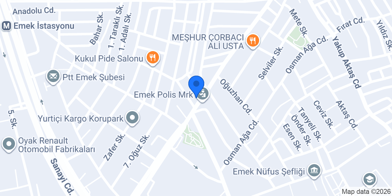 Maydonoz Döner Emek konumu