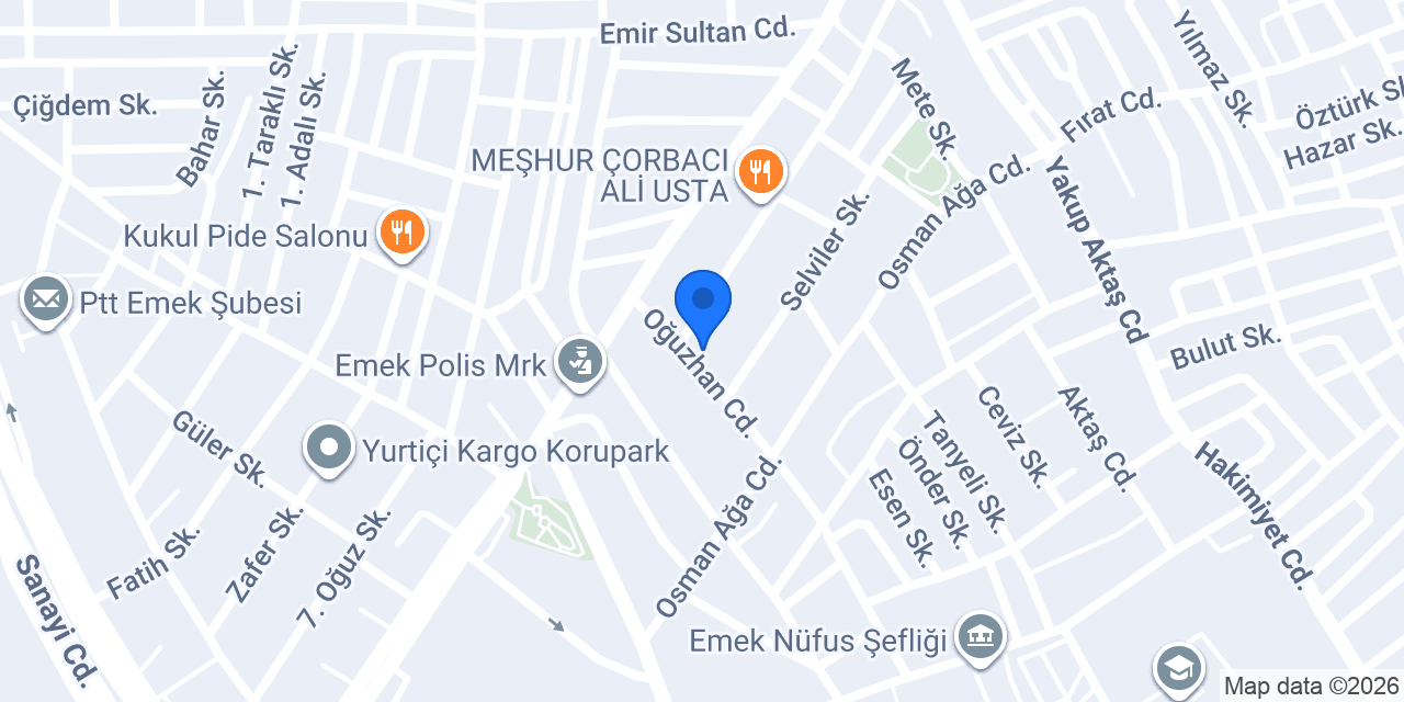 AKKUŞPİDE &LAHMACUN SALONU konumu