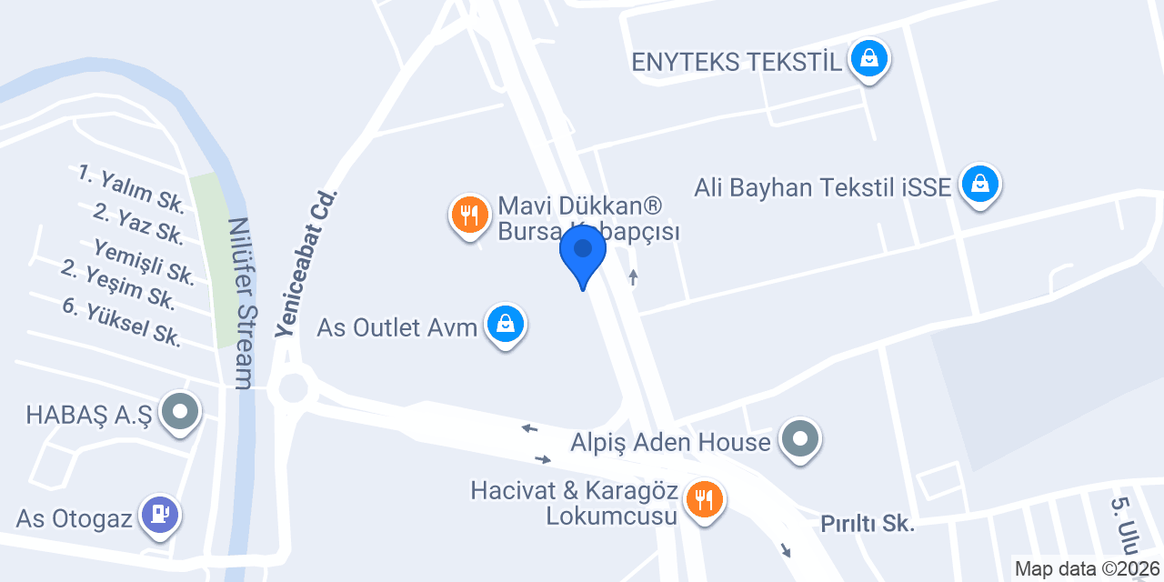 Nilüfer Belediyesi konumu
