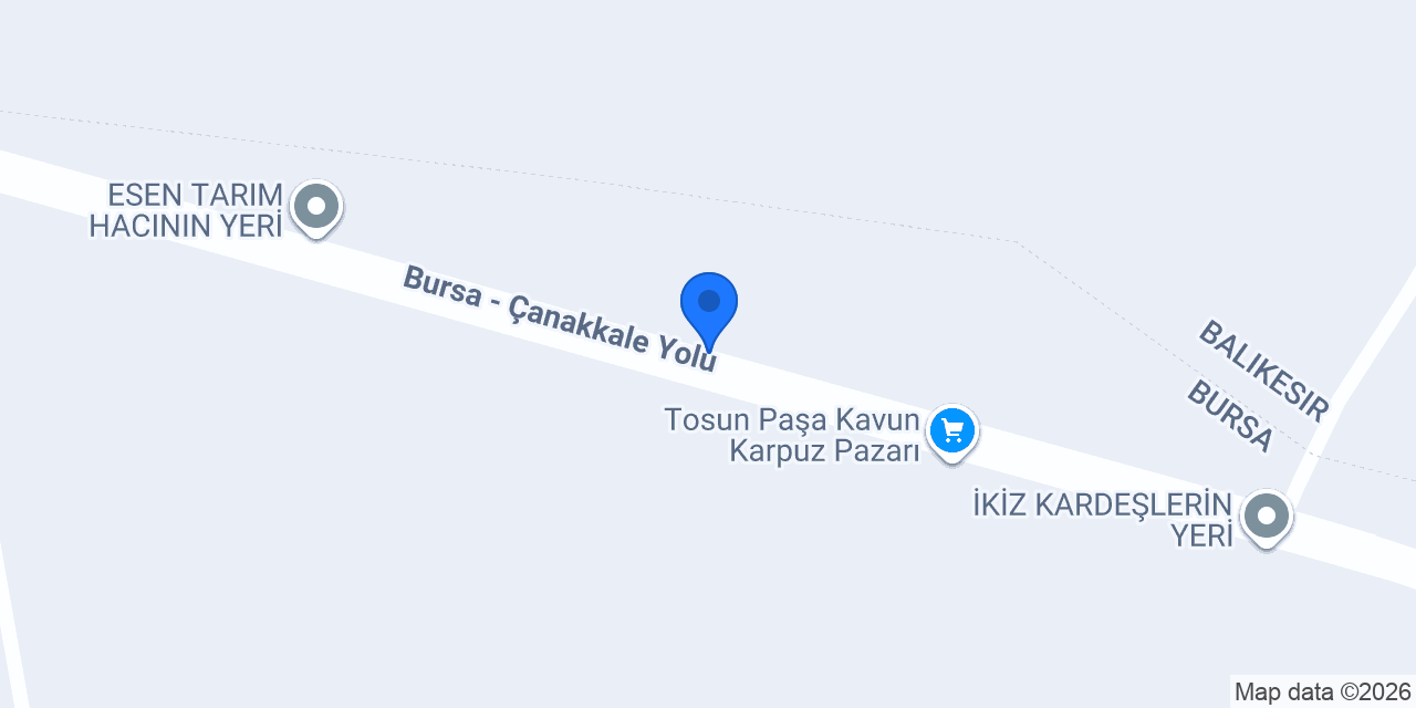 Kavun pazari konumu