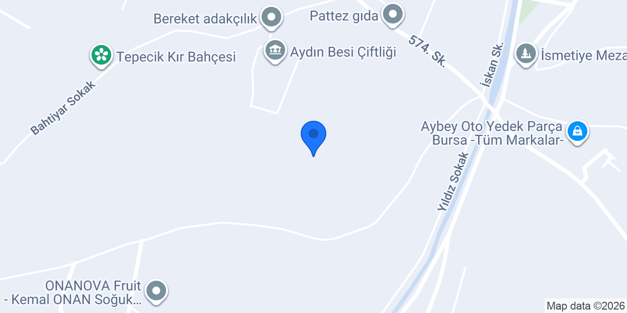 Süne çiftlik evi konumu