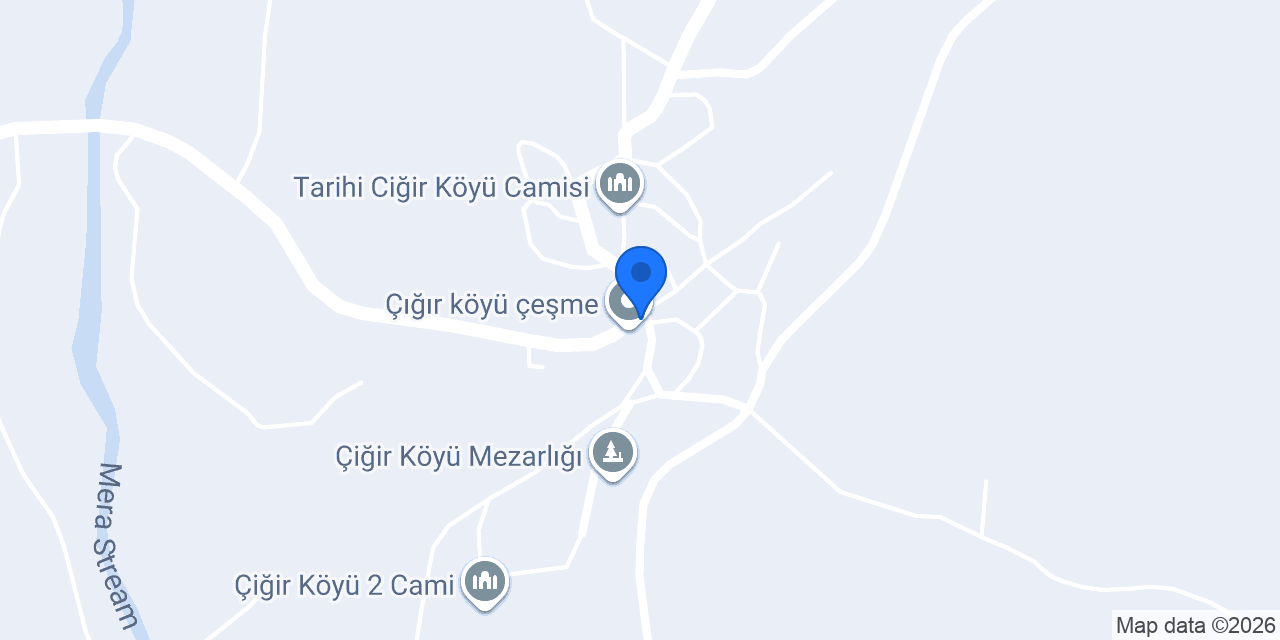 Akçaören Köyü Muhtarlığı konumu
