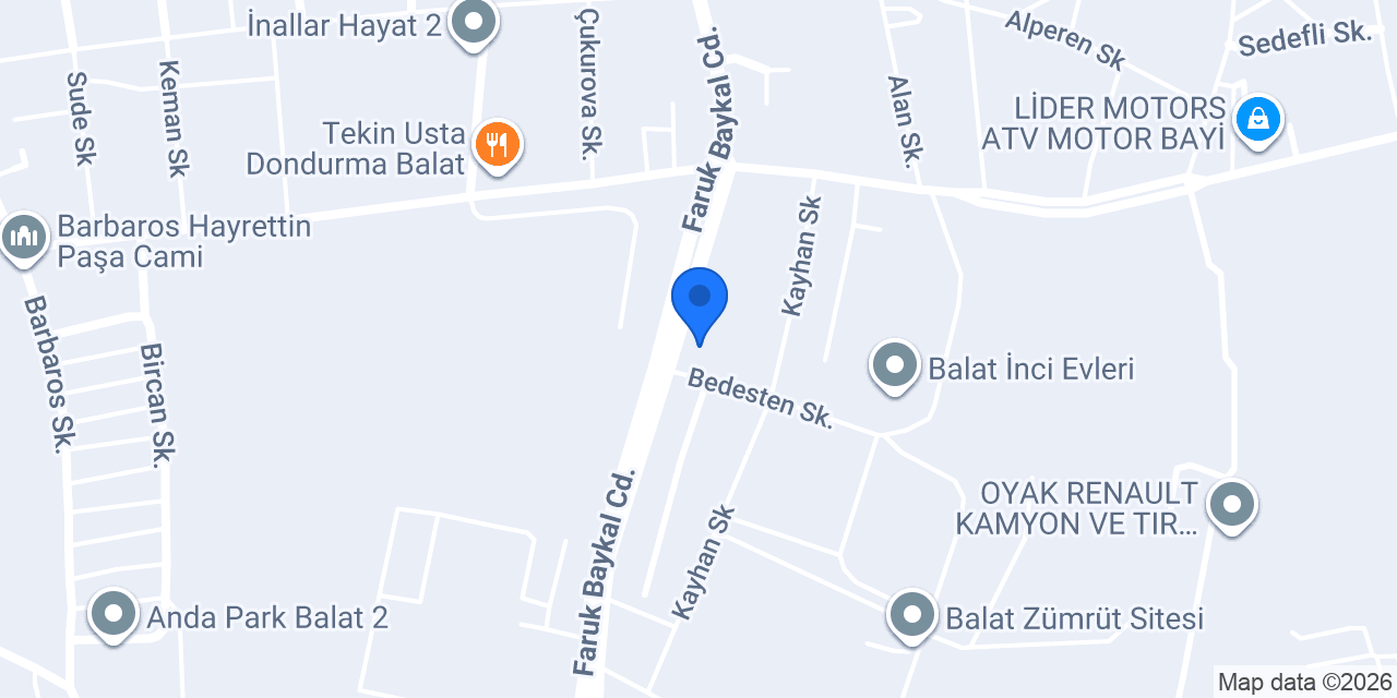 Ceylan Fırın & Cafe Balat konumu