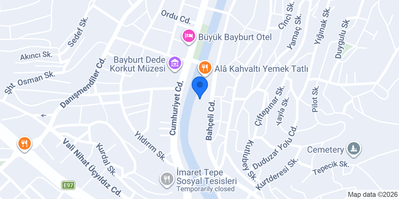 Bayburt Uygun Avm konumu