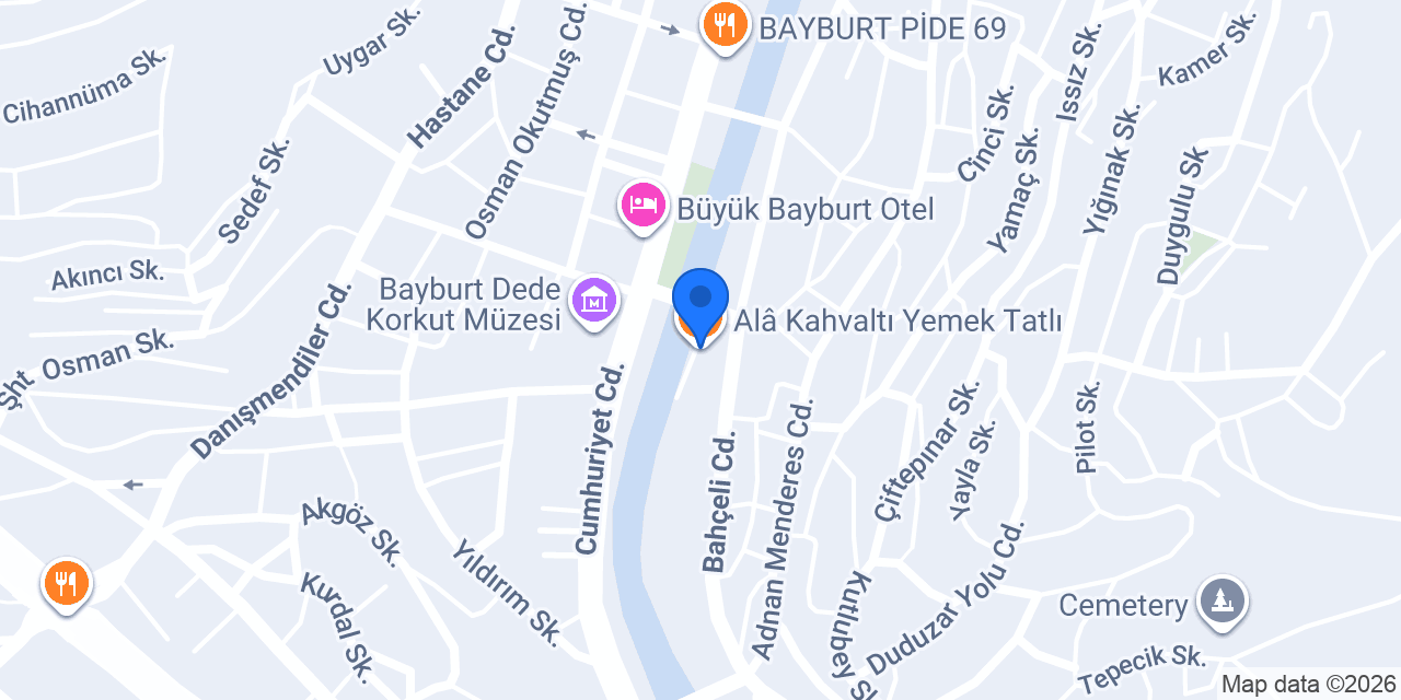 Alâ Kahvaltı Yemek Tatlı konumu