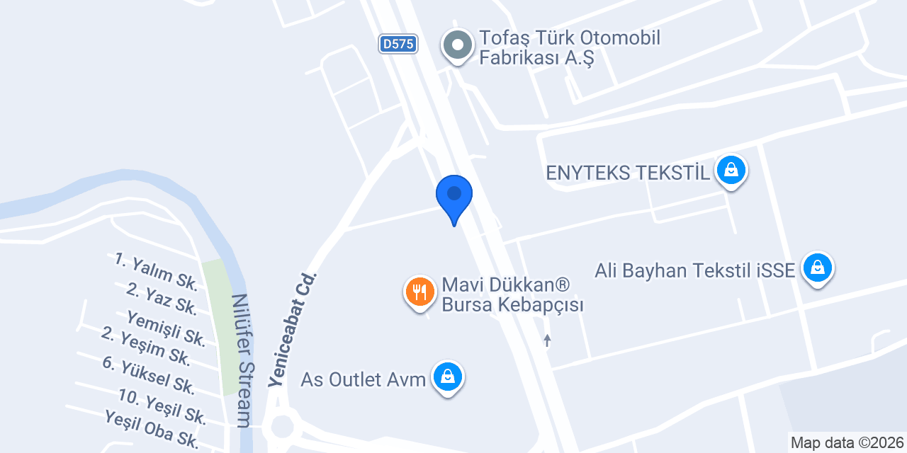Orhan İnegöl Köfte konumu