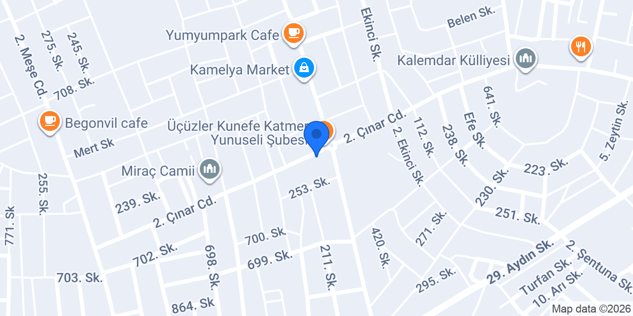 Kaan Ekmek Ve Unlu Mamülleri konumu