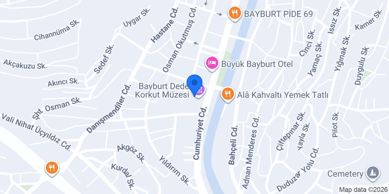 Bayburt Pestil Köme konumu