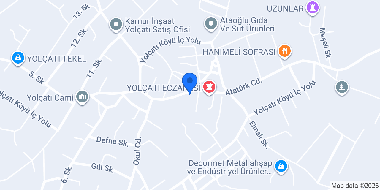 DECO KOÇ YAPI MARKET konumu