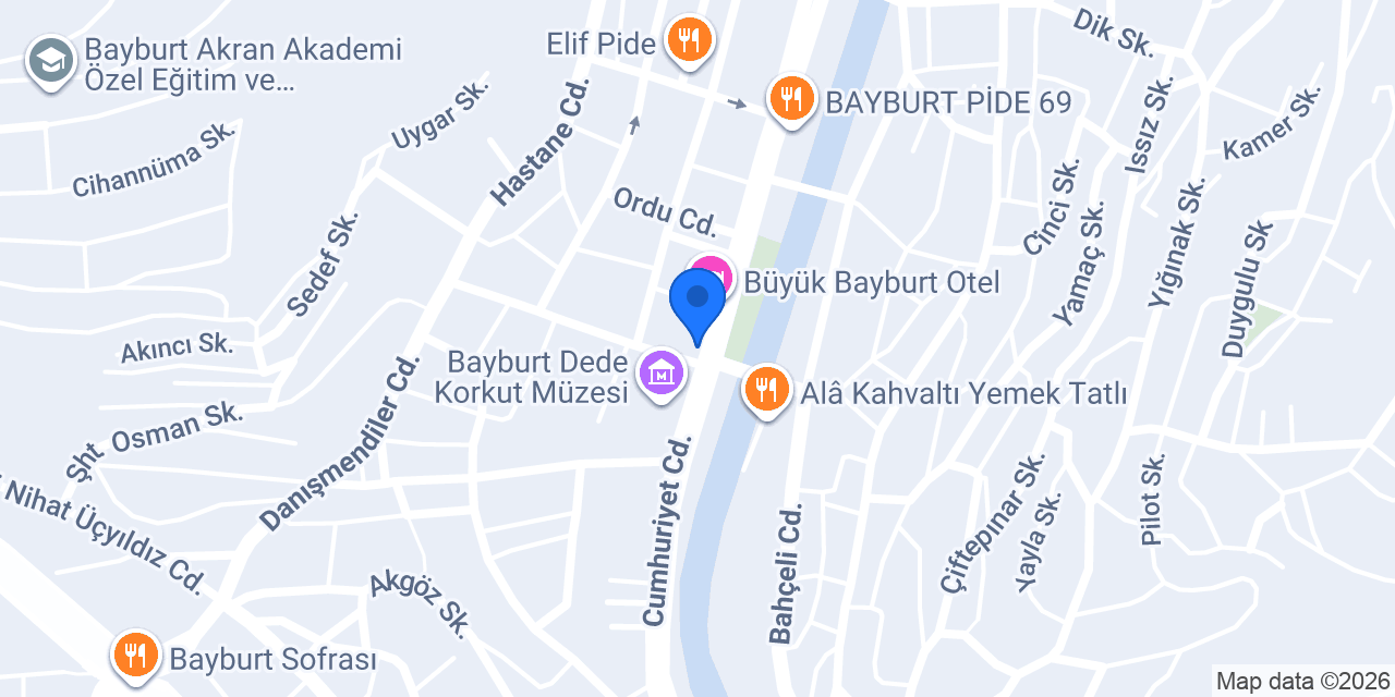 FAVORİ Rent A Car konumu