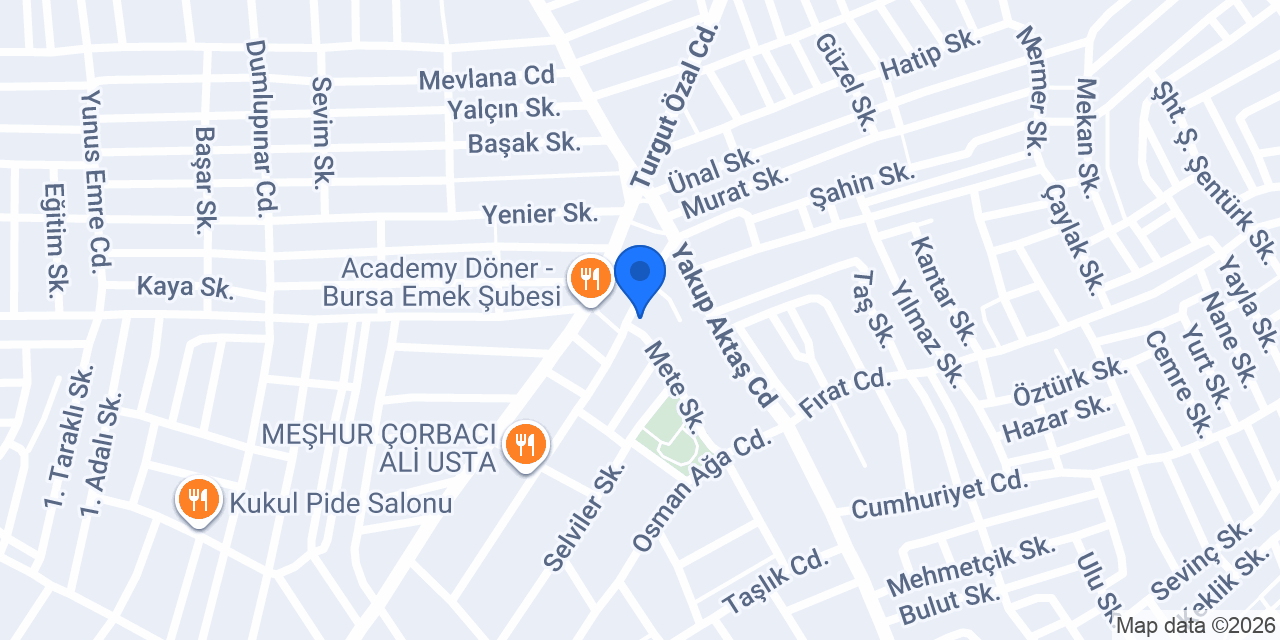 EMEK BİRYAPI NALBURİYE konumu