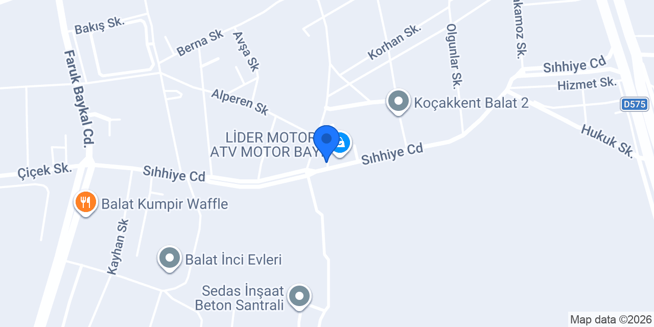UTEK Uçuş Okulu konumu