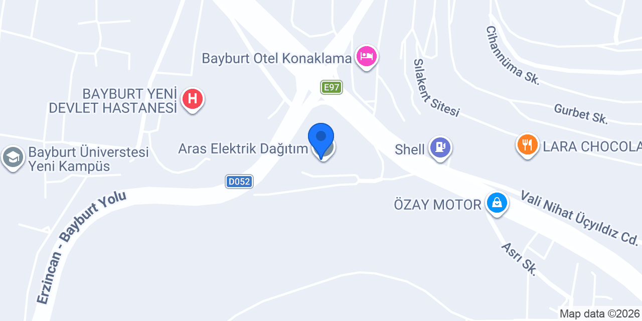 Aras Elektrik Dağıtım konumu