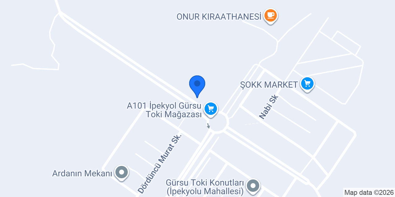 İPEKYOLU YAPI EMLAK konumu