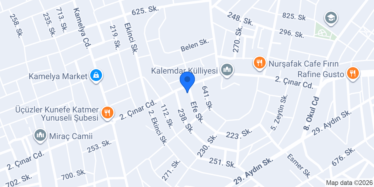 Samut Restoran konumu