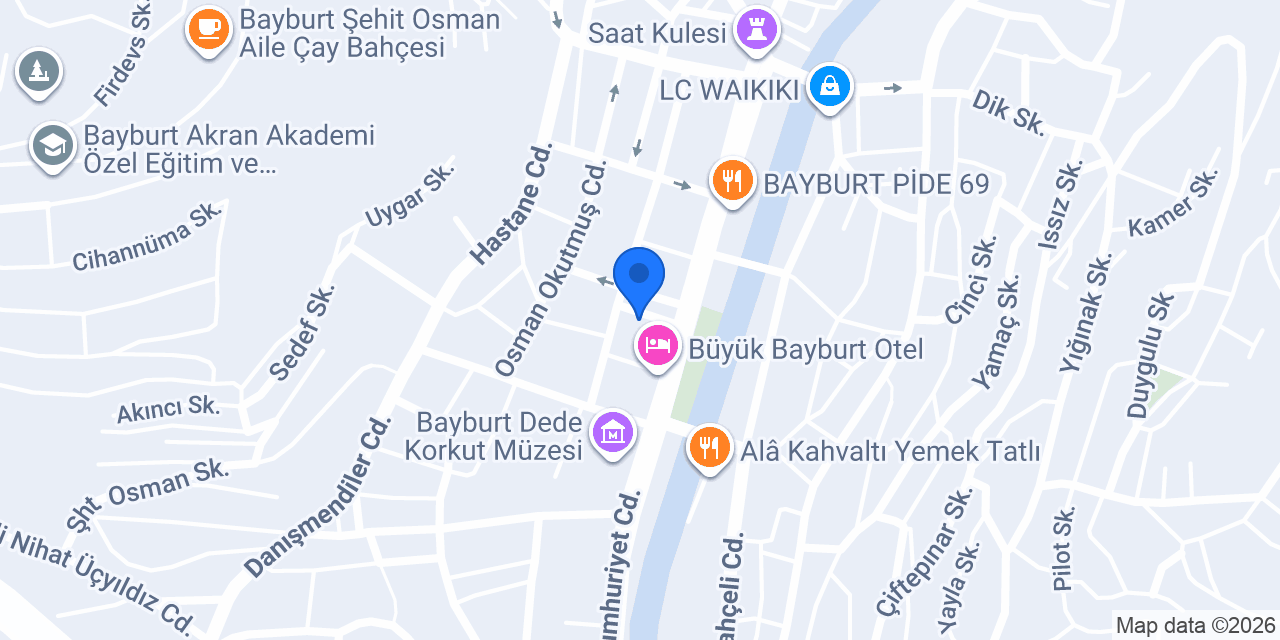 Bayburt Pidecim konumu
