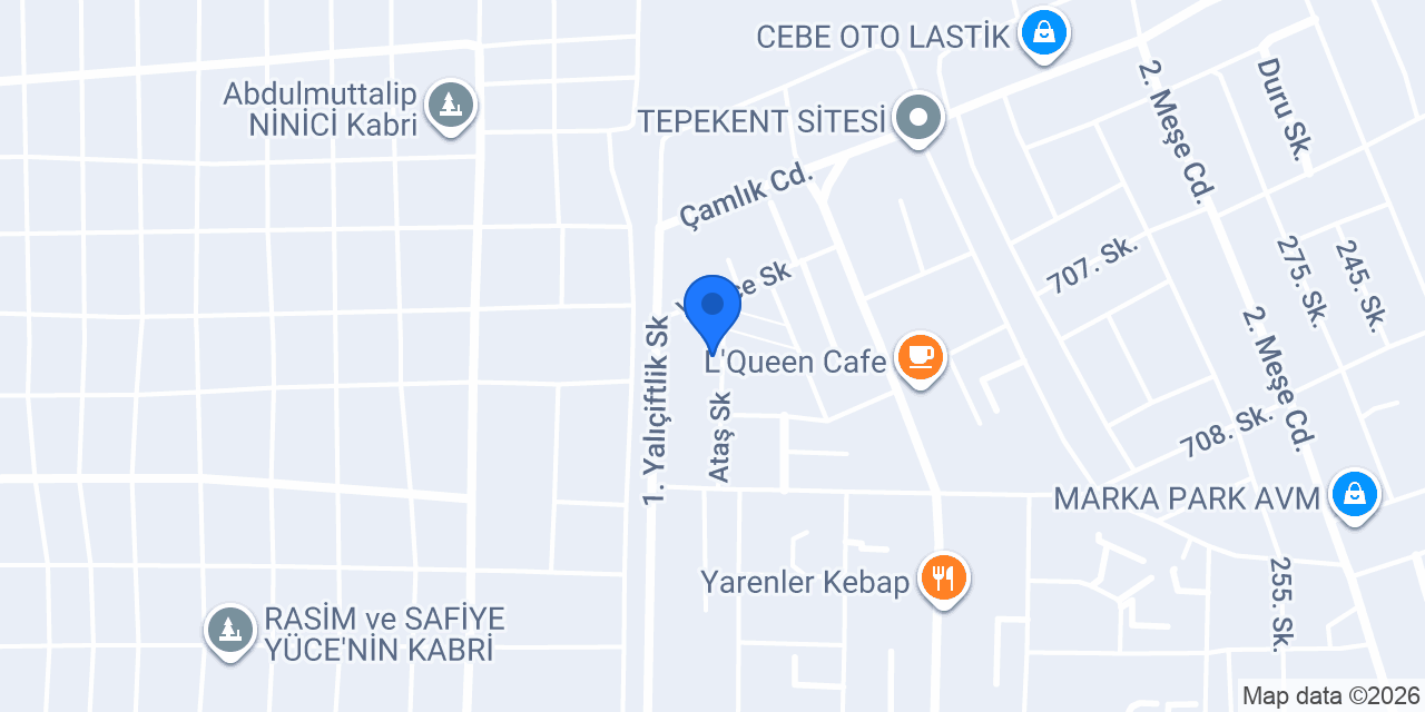 TERZİ DÜKKANI YASEMİN KAŞDEMİR konumu