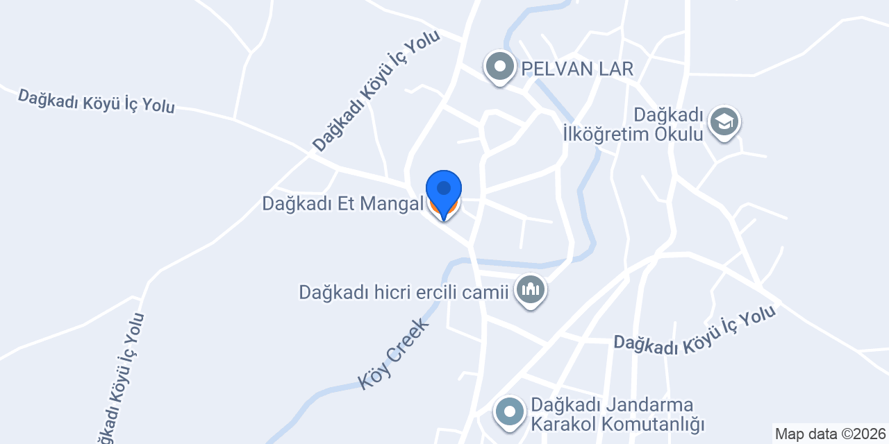 Dağkadı Et Mangal konumu