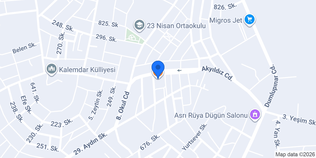 Rafine Gusto konumu