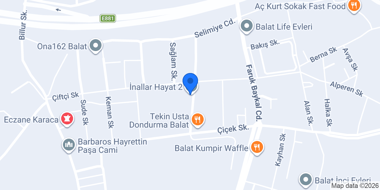 BALAT TERZİ konumu