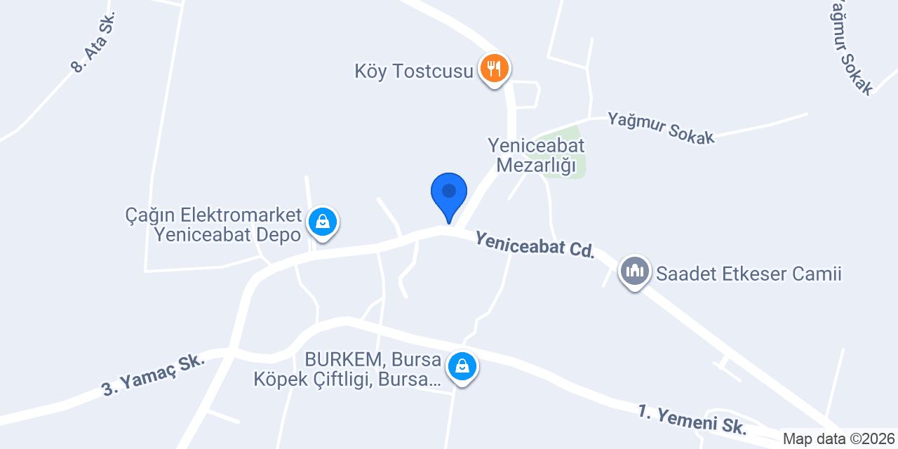 Metin Market konumu