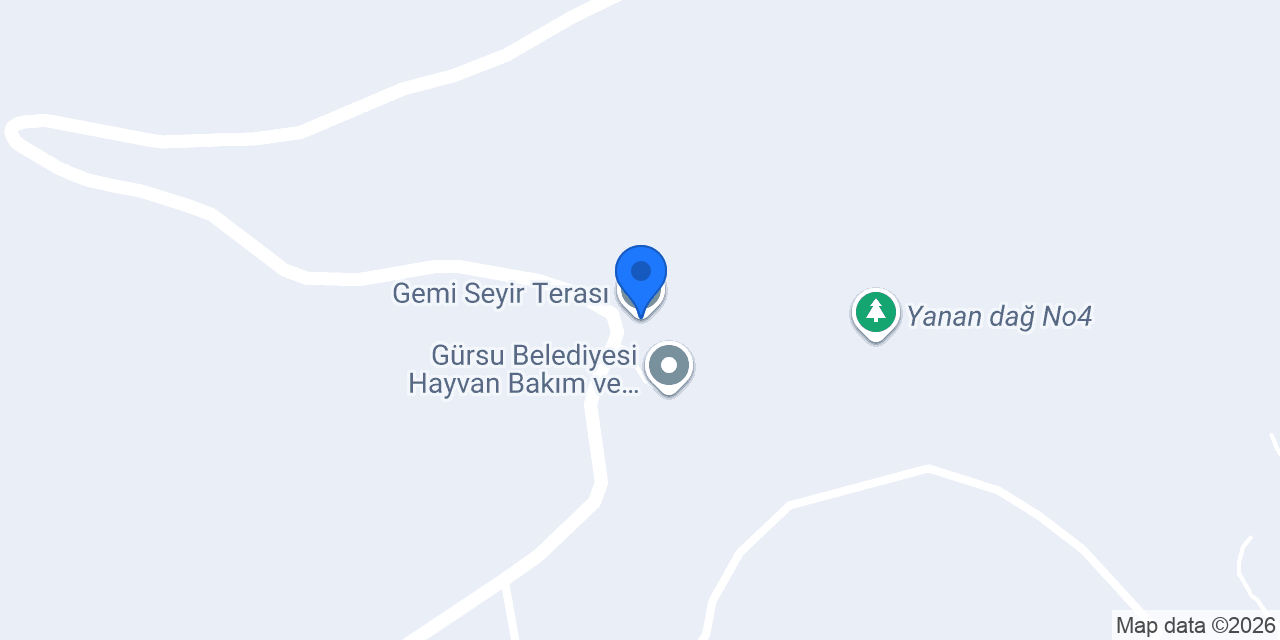 Gemi Seyir Terası konumu