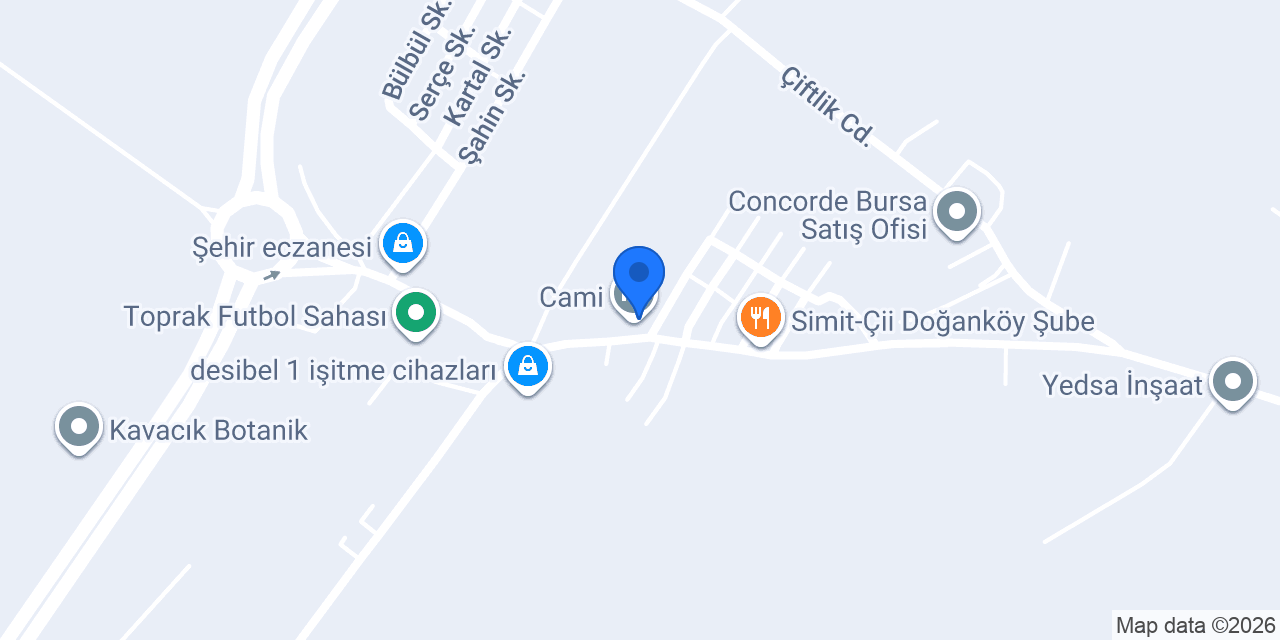 Asırlık lezzetler konumu