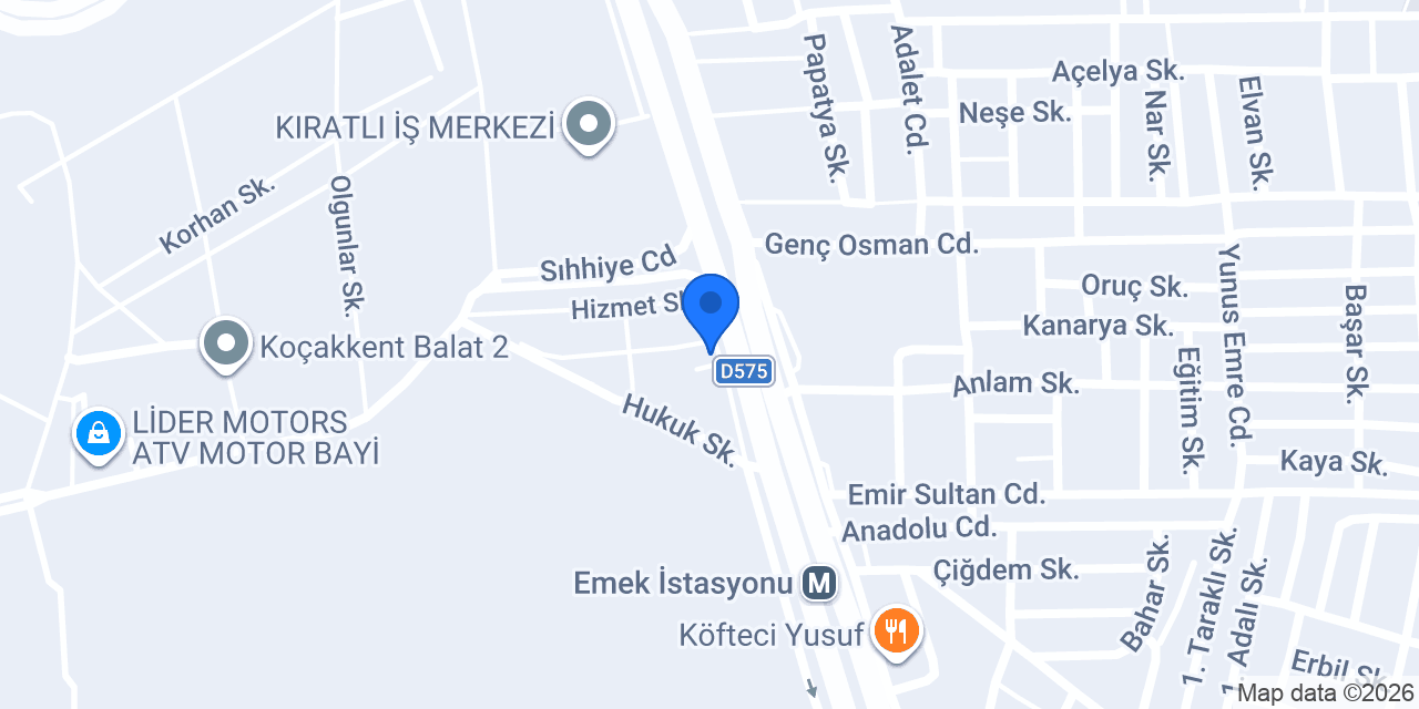 Teknik Şömine konumu