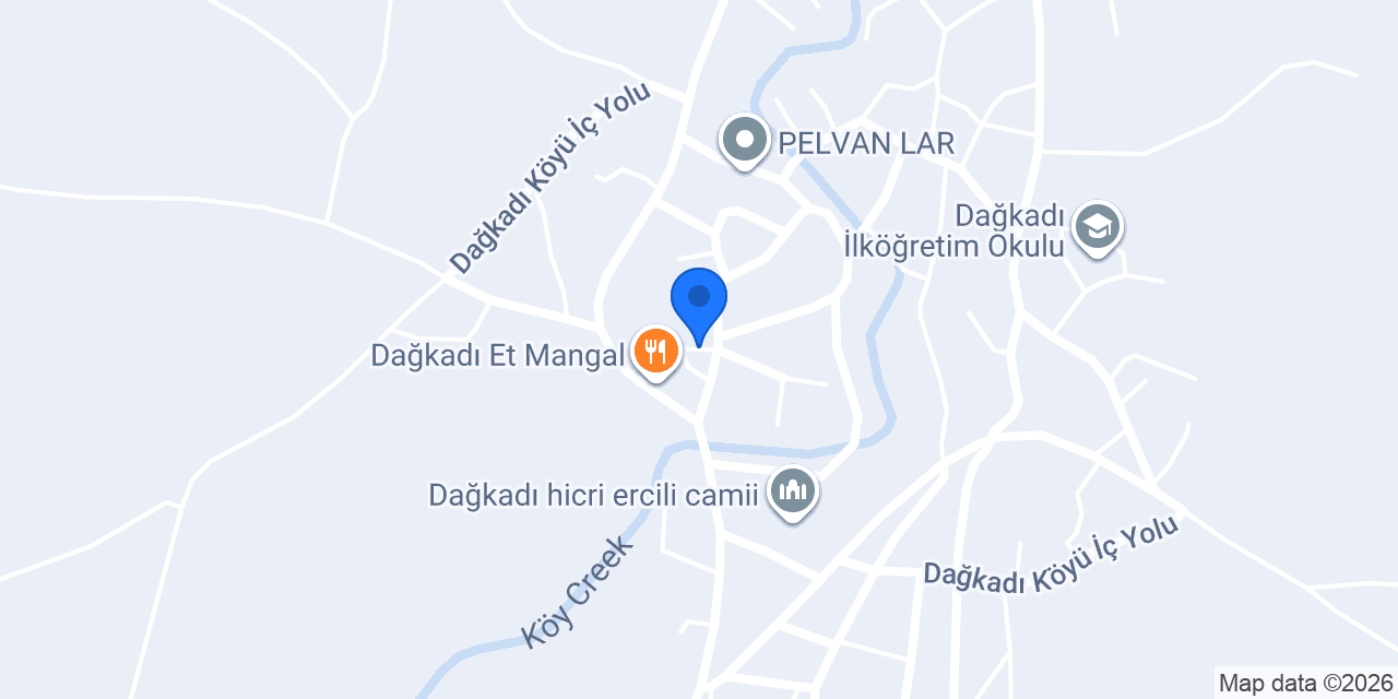 Dağkadı Sağlık Evi konumu