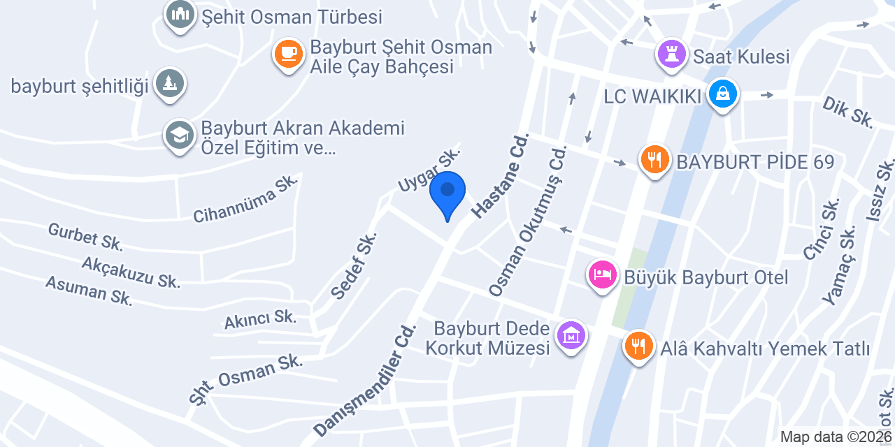 İL SAĞLIK MÜDÜRLÜĞÜ konumu