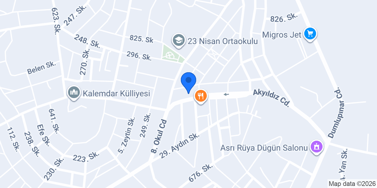 DURMAZ YAPI MALZEMELERİ konumu