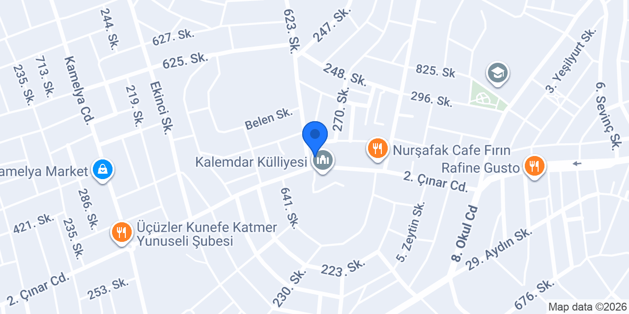 CINAR PIDE & LAHMACUN & CAFE konumu