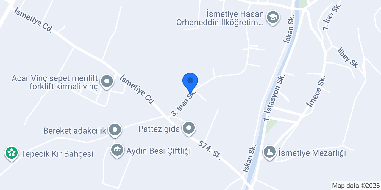 Şaşkınlar Çiftlik konumu