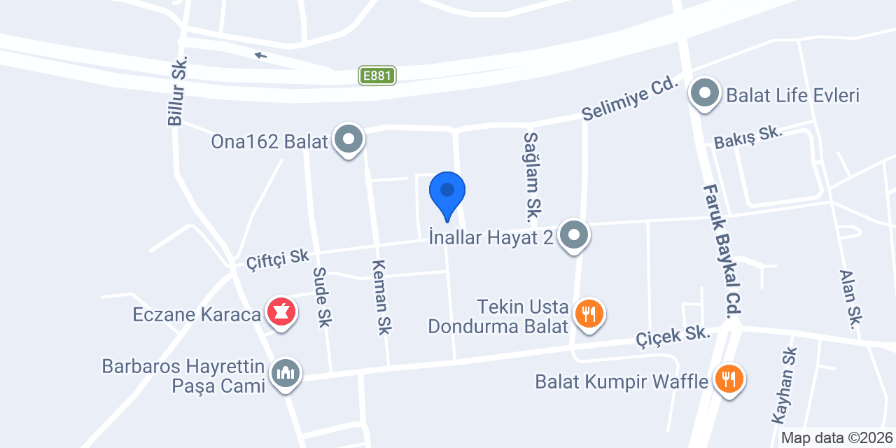 Nilüfer Belediyesi Balat Satranç Evi konumu