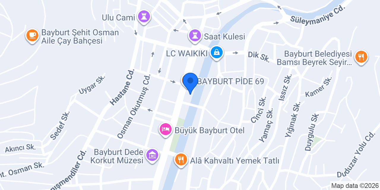 Sahra cafe konumu