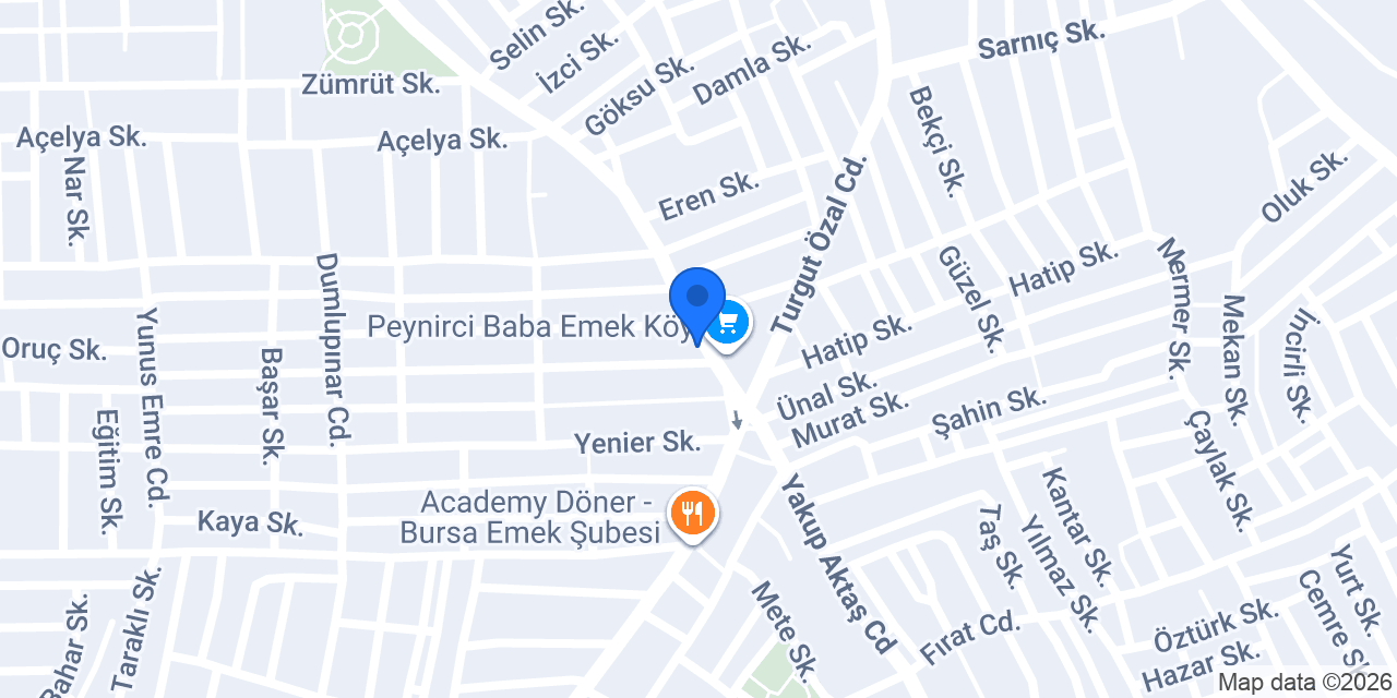 Emek Pak Eczanesi konumu