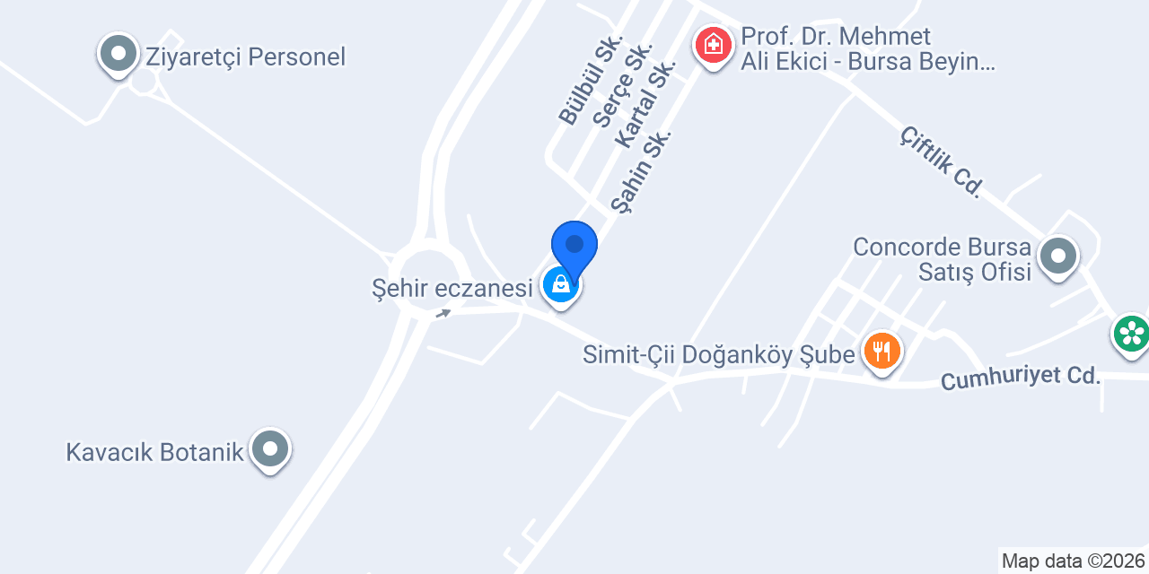 Ak-Kurt Yapı Market konumu