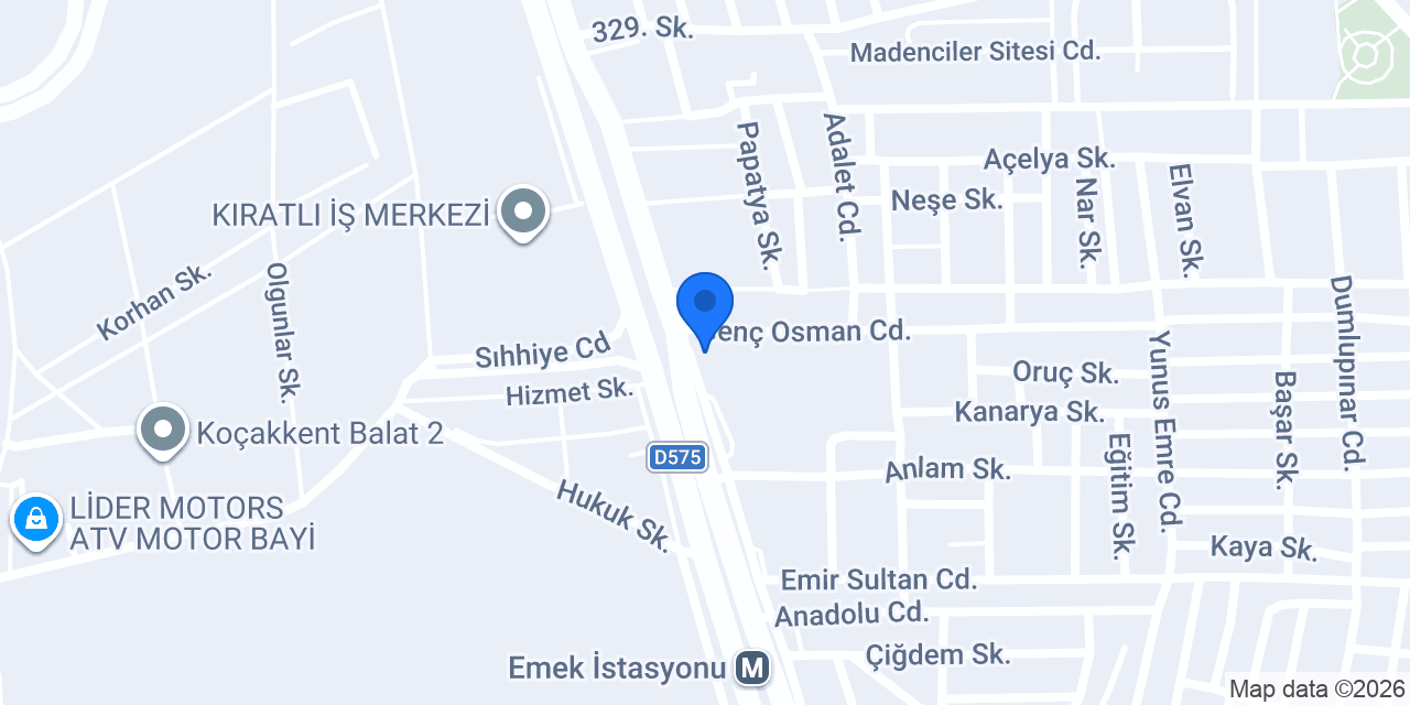 Ege Ulaşım - Bursa Şubesi konumu