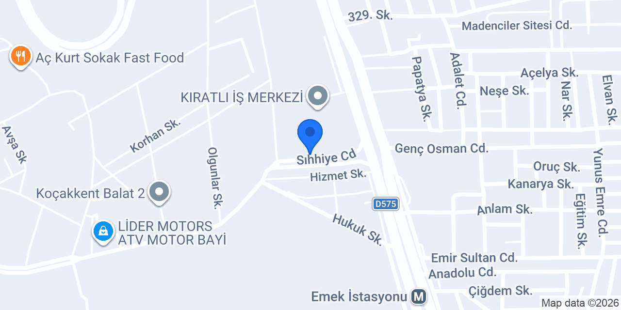 Şerifoğlu Parke konumu