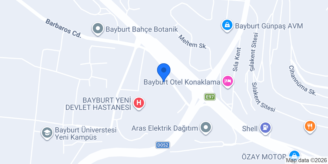 BAYBURT ECZANESİ konumu