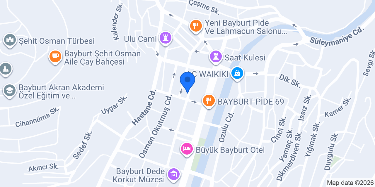 YILDIZHAN HUKUK & DANIŞMANLIK BÜROSU konumu