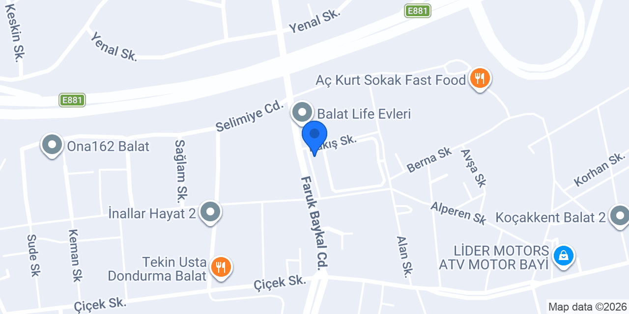 Tutku Karçal Eczanesi konumu