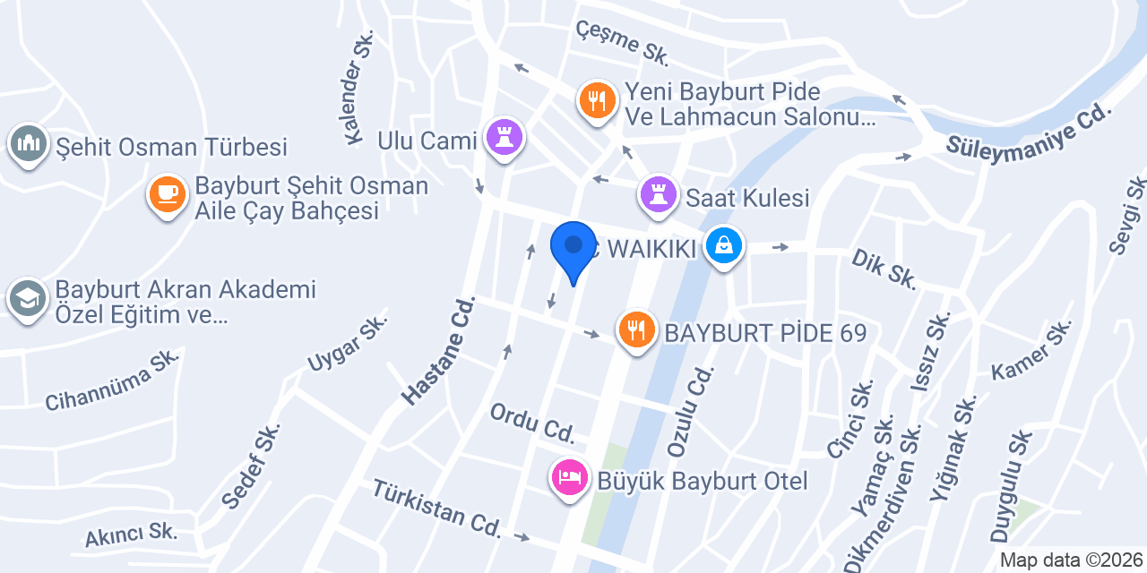 Erenoğlu Mobilya konumu