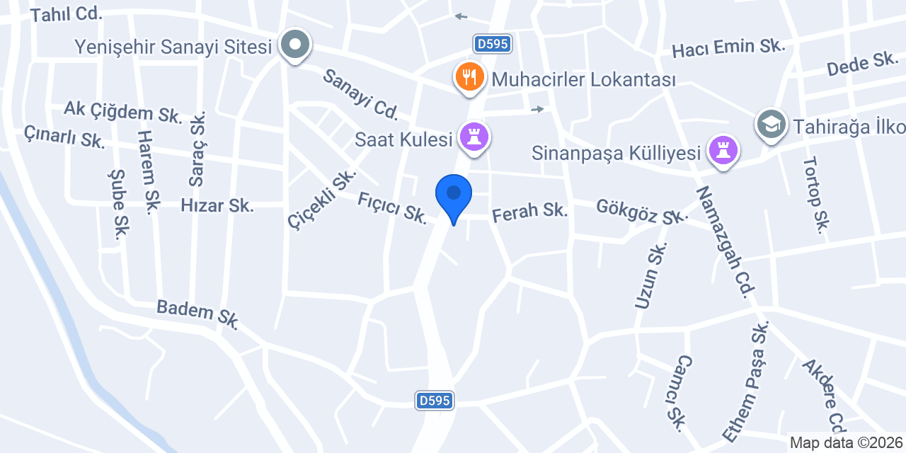 Yenişehir Tarım konumu