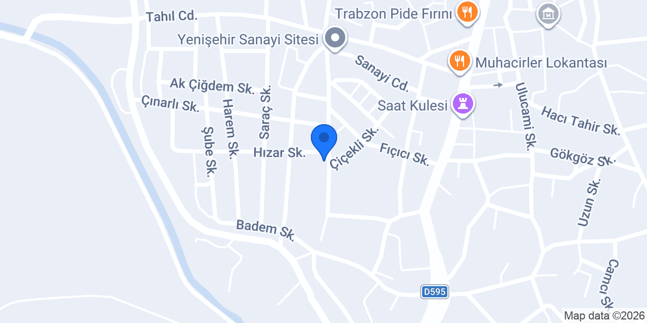 Yenkap Lastik konumu