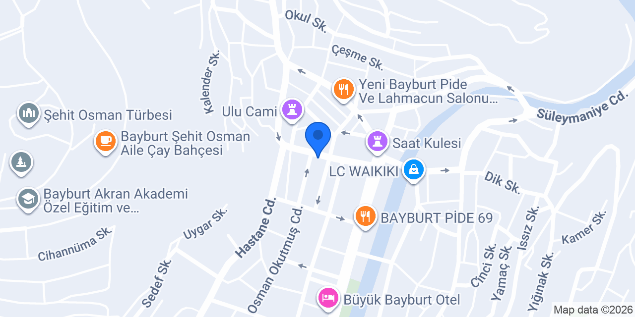 Aferak Turizm konumu